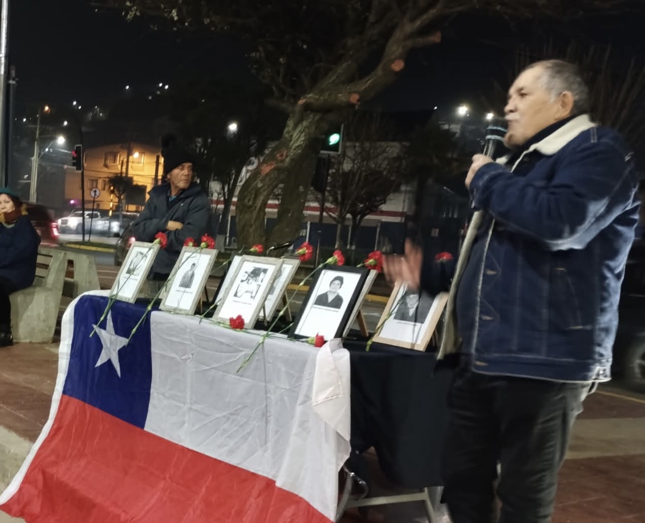 Curanilahue conmemoró un nuevo 11 de septiembre recordando a Salvador Allende y víctimas de la dictadura