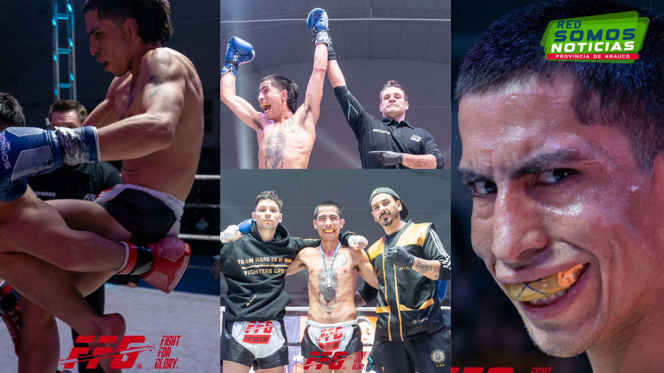 Leonel Galindo: El Curanilahuino que brilla en el deporte internacional y primer boxeador profesional de la comuna