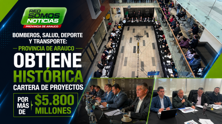Bomberos, salud, deporte y transporte: Provincia de Arauco obtiene histórica cartera de proyectos por más de $5.800 millones.