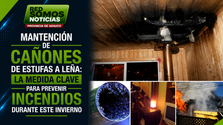 MANTENCIÓN DE CAÑONES DE ESTUFAS A LEÑA: LA MEDIDA CLAVE PARA PREVENIR INCENDIOS DURANTE ESTE INVIERNO
