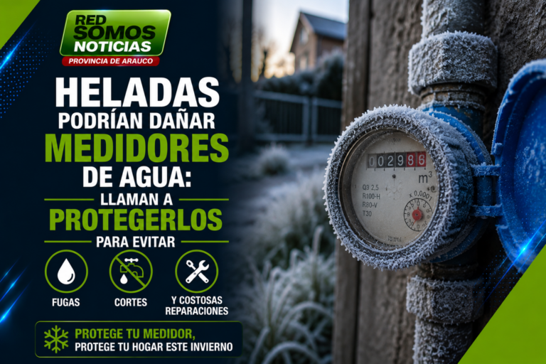 Heladas podrían dañar medidores de agua: llaman a protegerlos para evitar fugas, cortes y costosas reparaciones