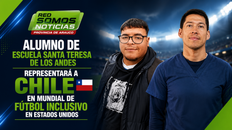 Alumno de Escuela Santa Teresa de Los Andes representará a Chile en Mundial de Fútbol Inclusivo en Estados Unidos