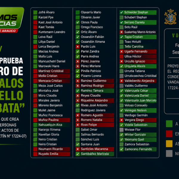 Registro de “Vándalos de Cuello y Corbata” sigue su trámite: Johanna Pérez rechazó la iniciativa y Weisse, Urruticoechea y Betancourt no votaron