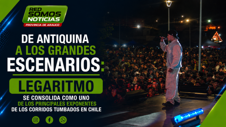 De Antiquina a los grandes escenarios: Legaritmo se consolida como uno de los principales exponentes de los corridos tumbados en Chile